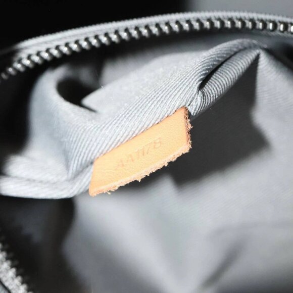 LOUIS VUITTON Titanium Keepall Bandouliere 50 Bag Silver M43886 LV Auth 108706A - Picture 13 of 16